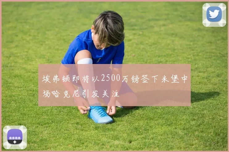 埃弗顿即将以2500万镑签下米堡中场哈克尼引发关注